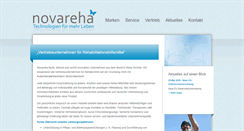 Desktop Screenshot of novareha.com