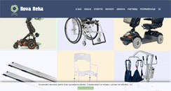 Desktop Screenshot of novareha.si